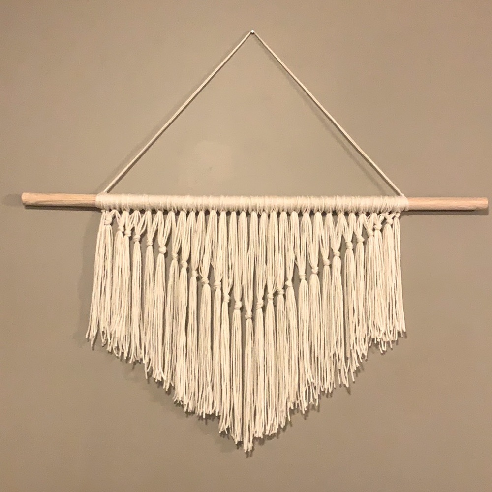 Boho tapestry wall hanging